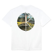 T-shirt Fill Logo Burnside 2084 - White