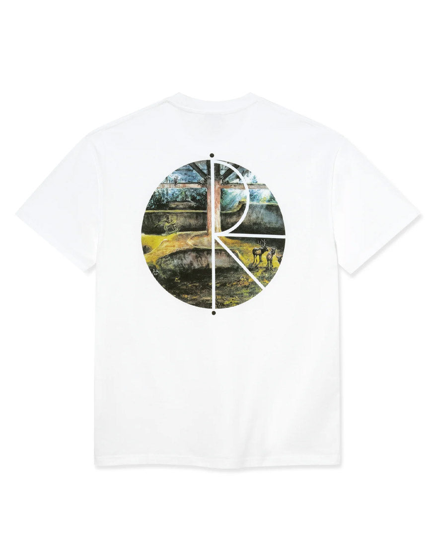 Fill Logo Burnside 2084 T-Shirt - White