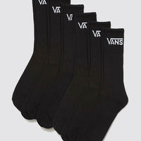 Chaussettes Classic Crew (6 Pack) - Black