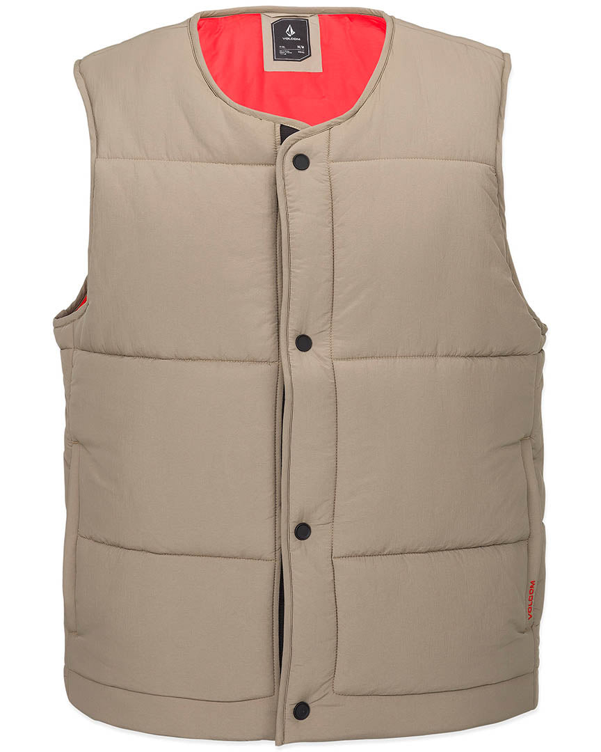 Layered Up Vest - Brown