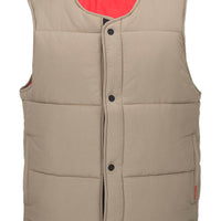 Layered Up Vest - Brown