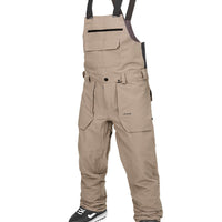 Roan Bib Overall Snow Bib - Chestnut Brown