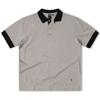 Uniform Ss Button Short Sleeve Polo Shirt - Mushroom