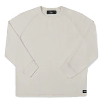 Anderson Waffle Long Sleeve T-Shirt - Bone