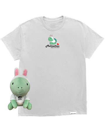 Collectibles + Plush Toy T-Shirt - White