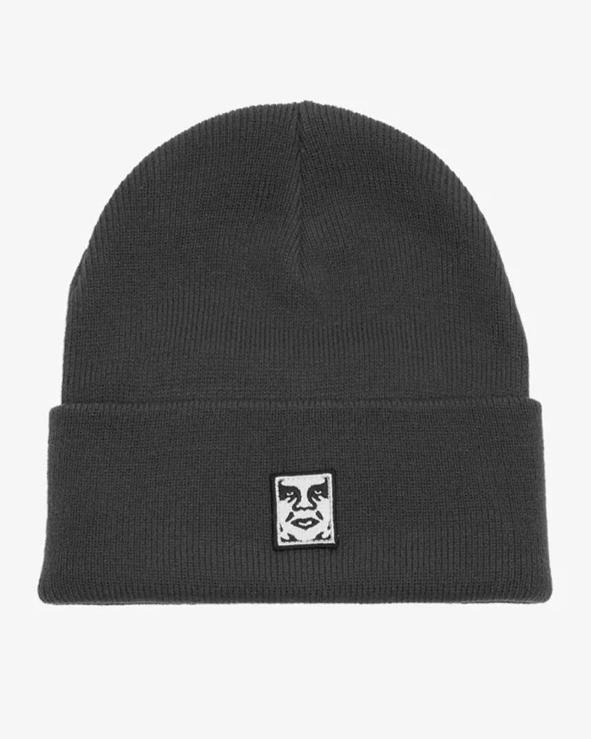 Icon Patch Cuff Beanie - Black