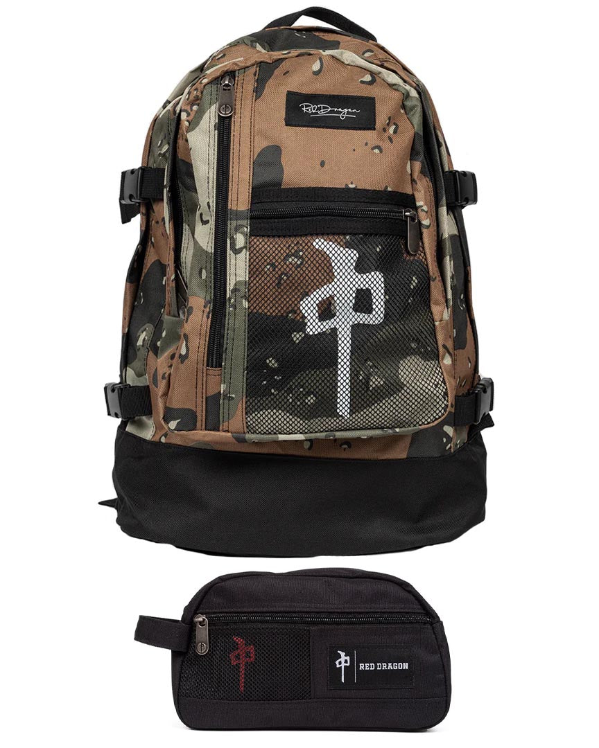 Explorer + Travel Bag Backpack - Desert Camo