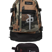 Explorer + Travel Bag Backpack - Desert Camo