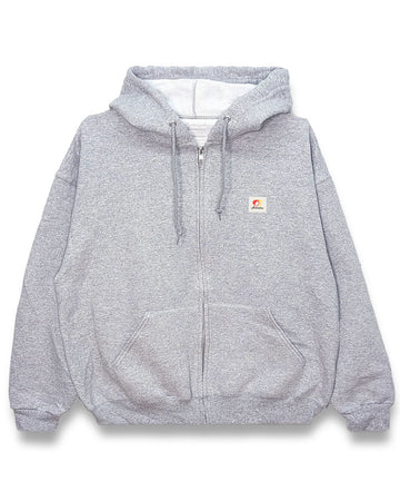 Workless Zip Hoodie - Heather Grey