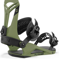 Fixation de snowboard Flight Pro - Olive 2025