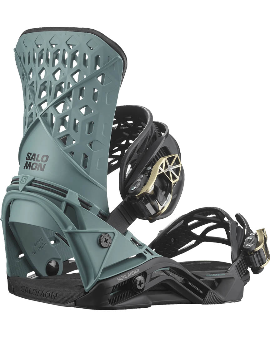 Highlander Snowboard Bindings - Sagebrush Green 2025