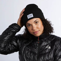 Beanie Mel Recycled Polylana Knit - Black