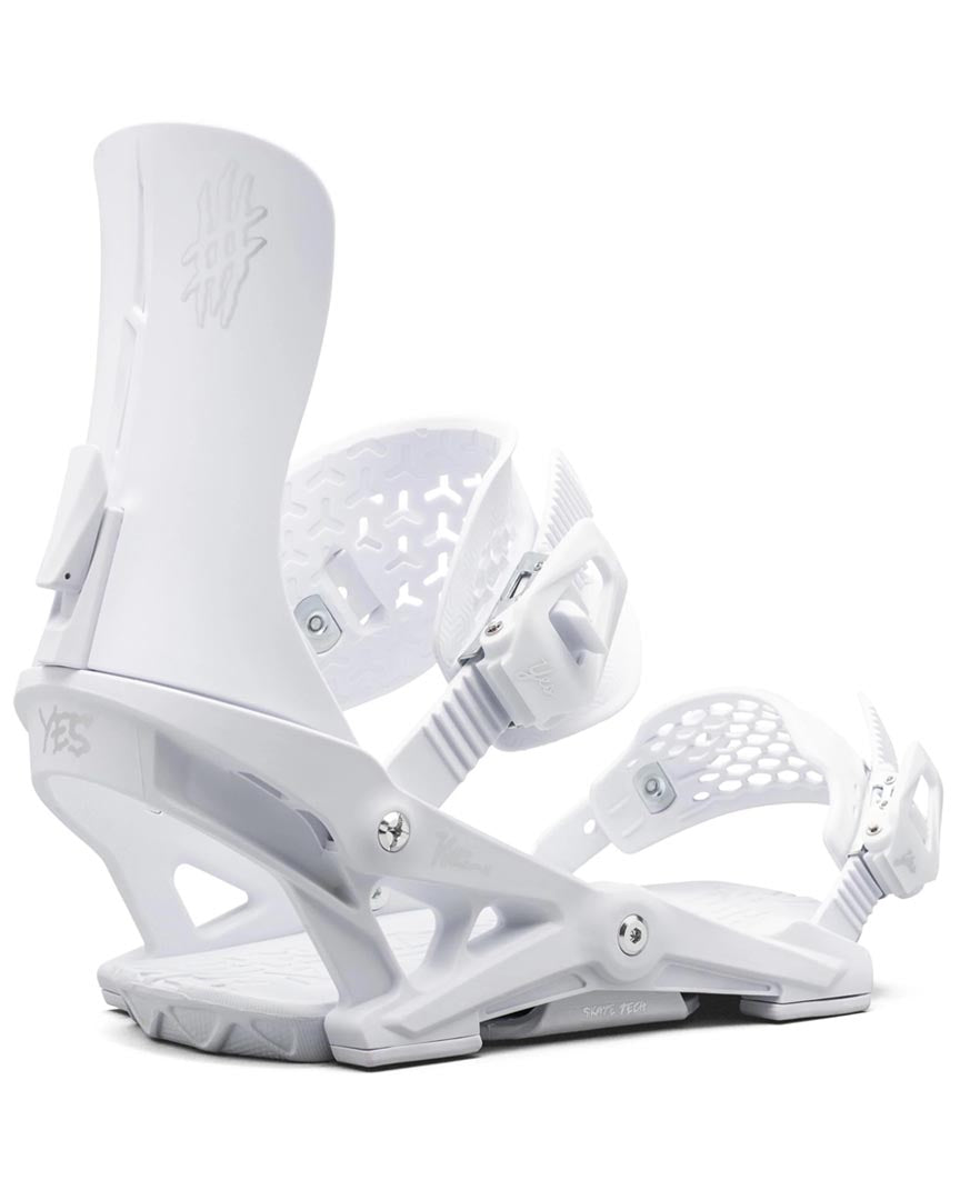 Vetta Snowboard Bindings - White 2025