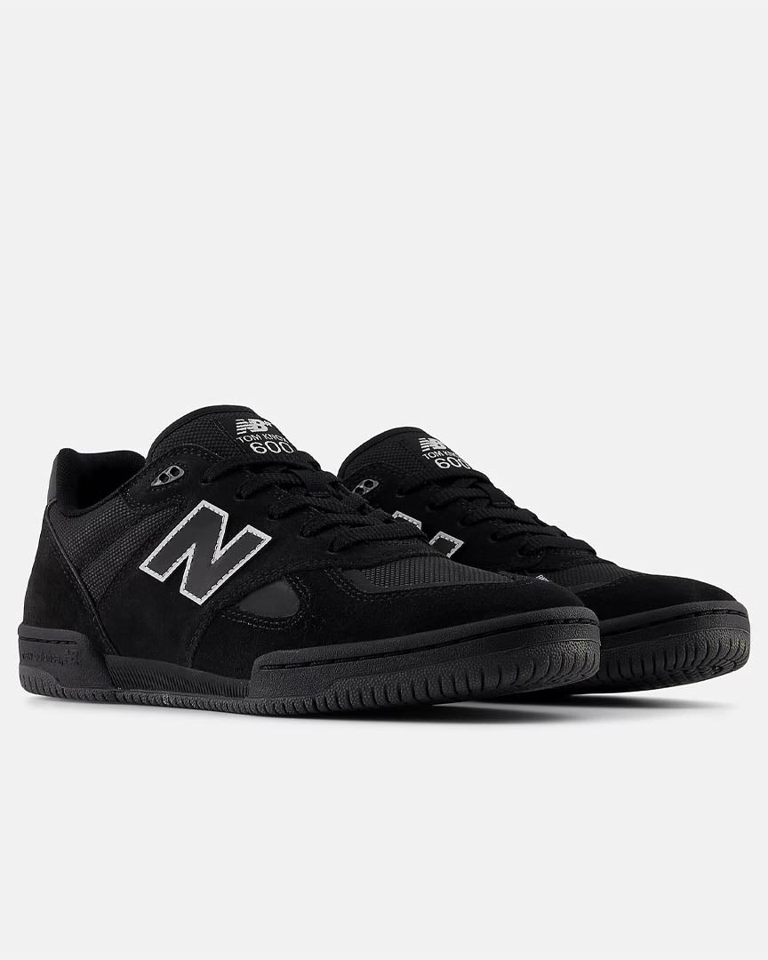 Numeric 600 Knox Shoes - Black/Black