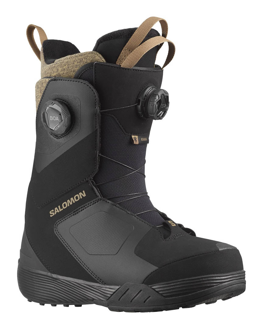 Bottes de snowboard femmes Kiana Dual Boa - Black/Black 2025