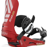 Atlas Pro Snowboard Bindings - Metallic Red 2025