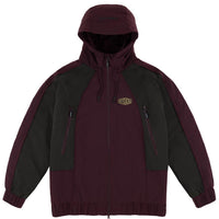 Insulated Track Winter Jacket - Oxblood