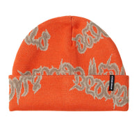 90'S Spike Beanie Beanie - Orange