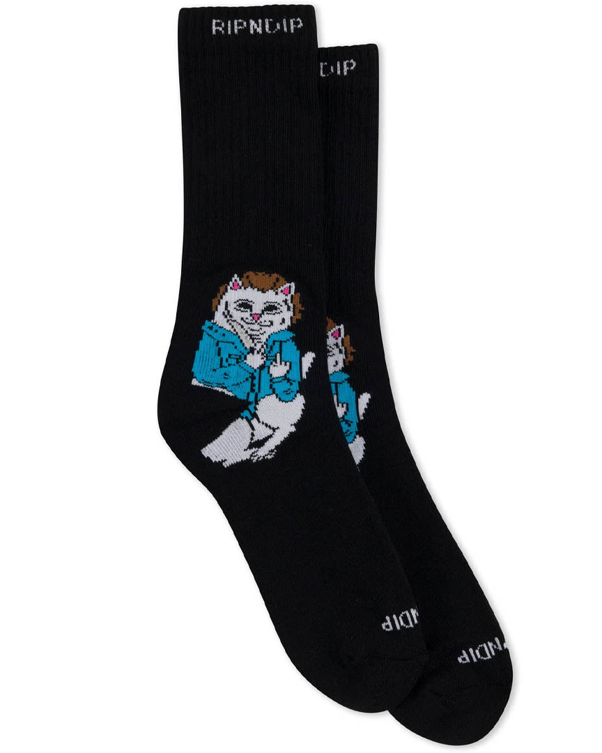 High Socks Killer Nerm Socks - Black