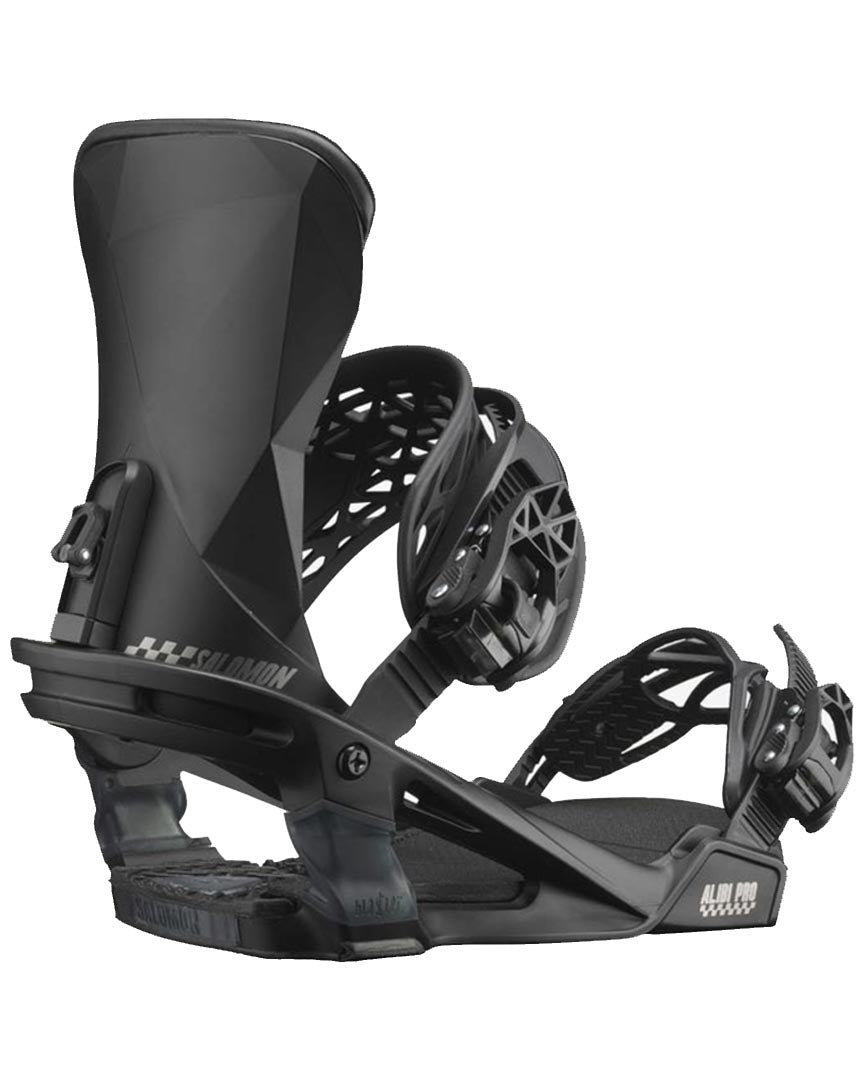 Fixation de snowboard Alibi Pro - Black