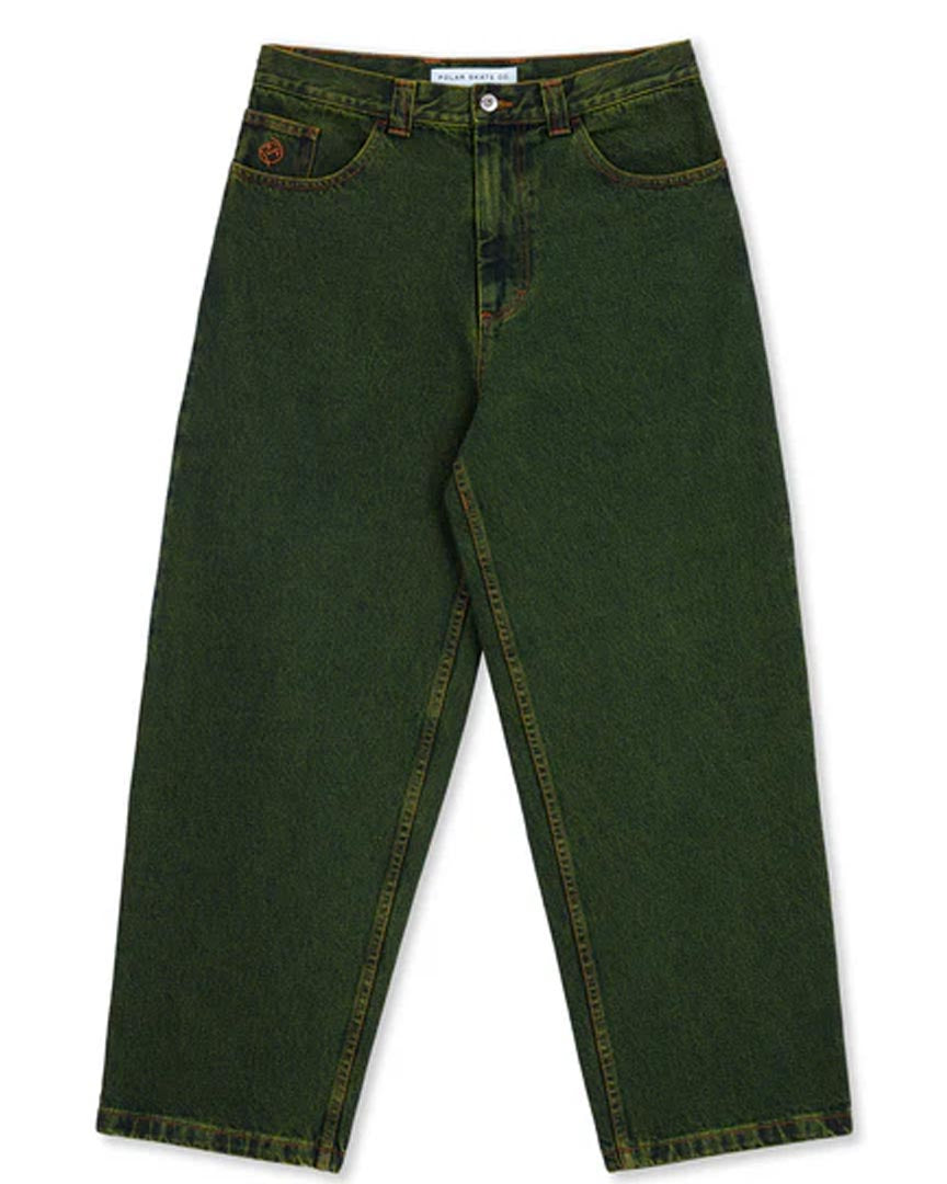 Big Boy Jeans - Chartreuse Blue