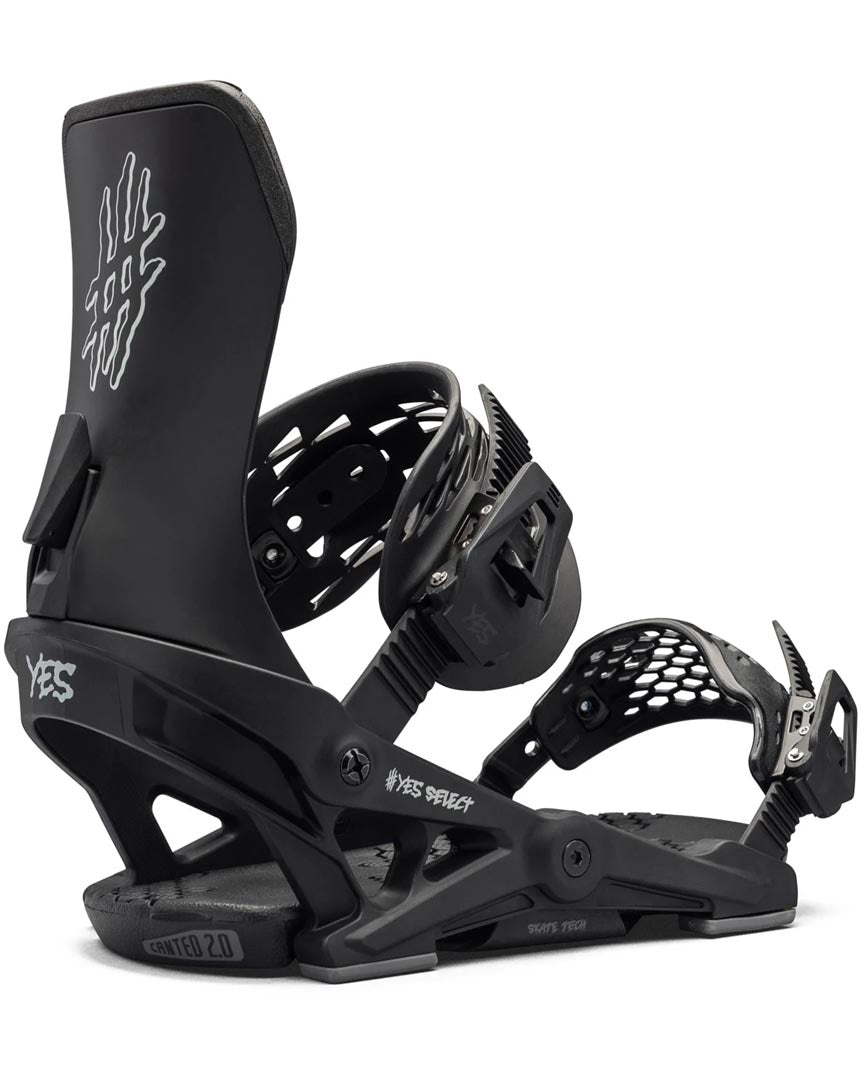 Select Snowboard Bindings - Black 2025