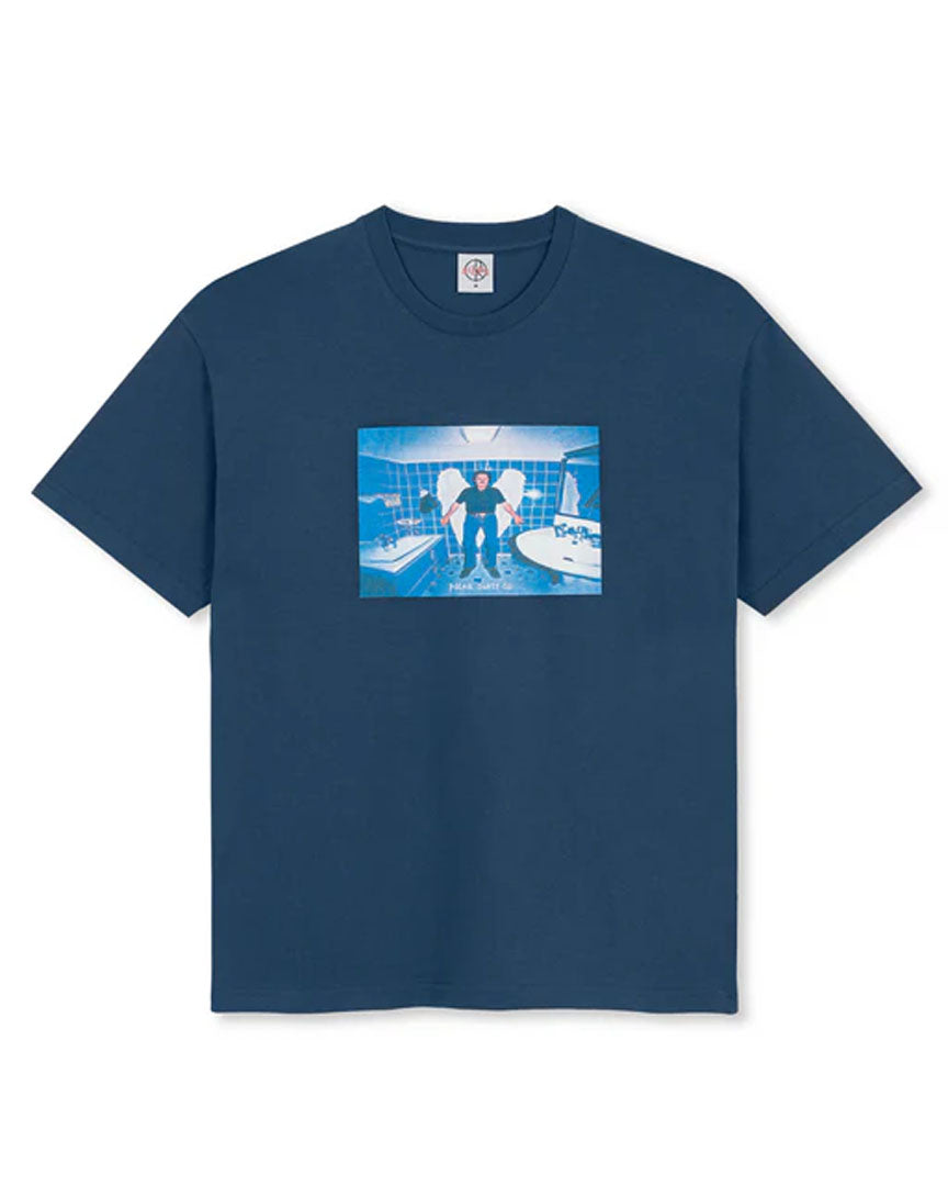 T-shirt Angel Man - Grey Blue