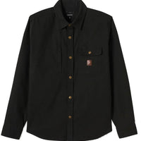 Builders Overshirt Shirt - Washed Black