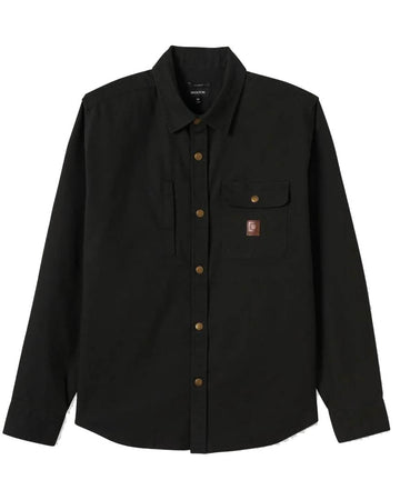 Builders Overshirt Shirt - Washed Black