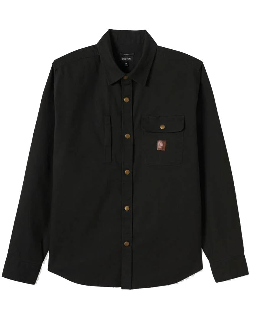 Chemise Builders Overshirt - Washed Black