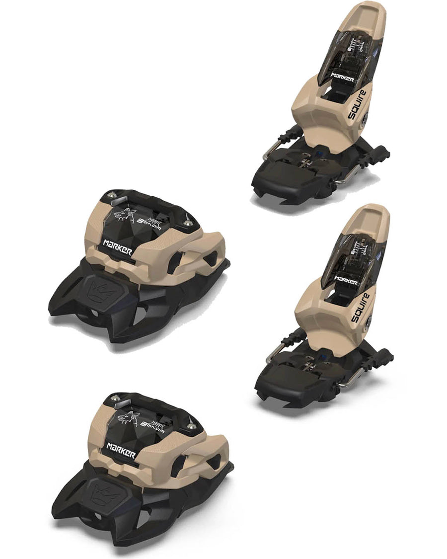 Squire 11 Id Ski Bindings - Black/Tan 2026