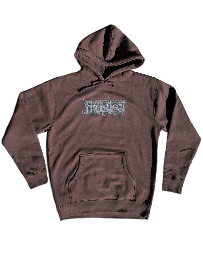 Vine Logo Hoodie - Brown