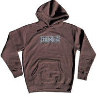 Vine Logo Hoodie - Brown