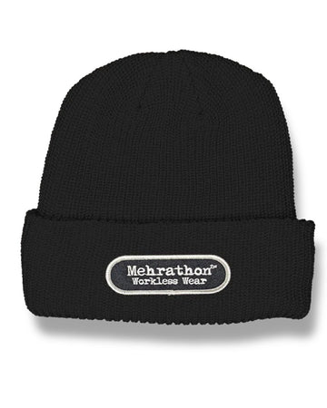 Patch Beanie - Black