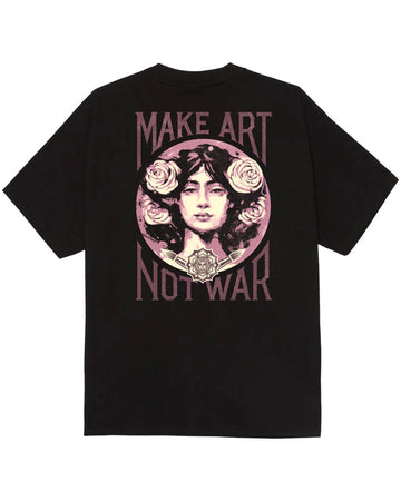 T-Shirt Obey Make Art Not War - Black