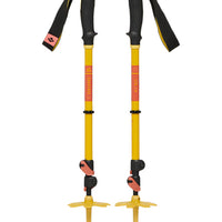 Traverse 3 Splitboarding Poles - Sulphur Green