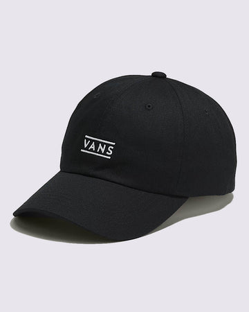 Half Box Curved Bill Jock Hat - Black