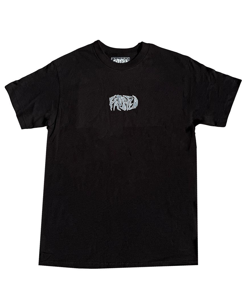 Silver Glitch Classic T-Shirt - Black
