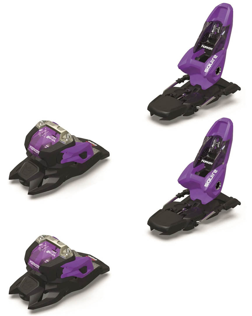 Fixation de ski Squire 11 - Black/Purple 2025