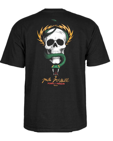 T-shirt Mcgill Skull & Snake - Black