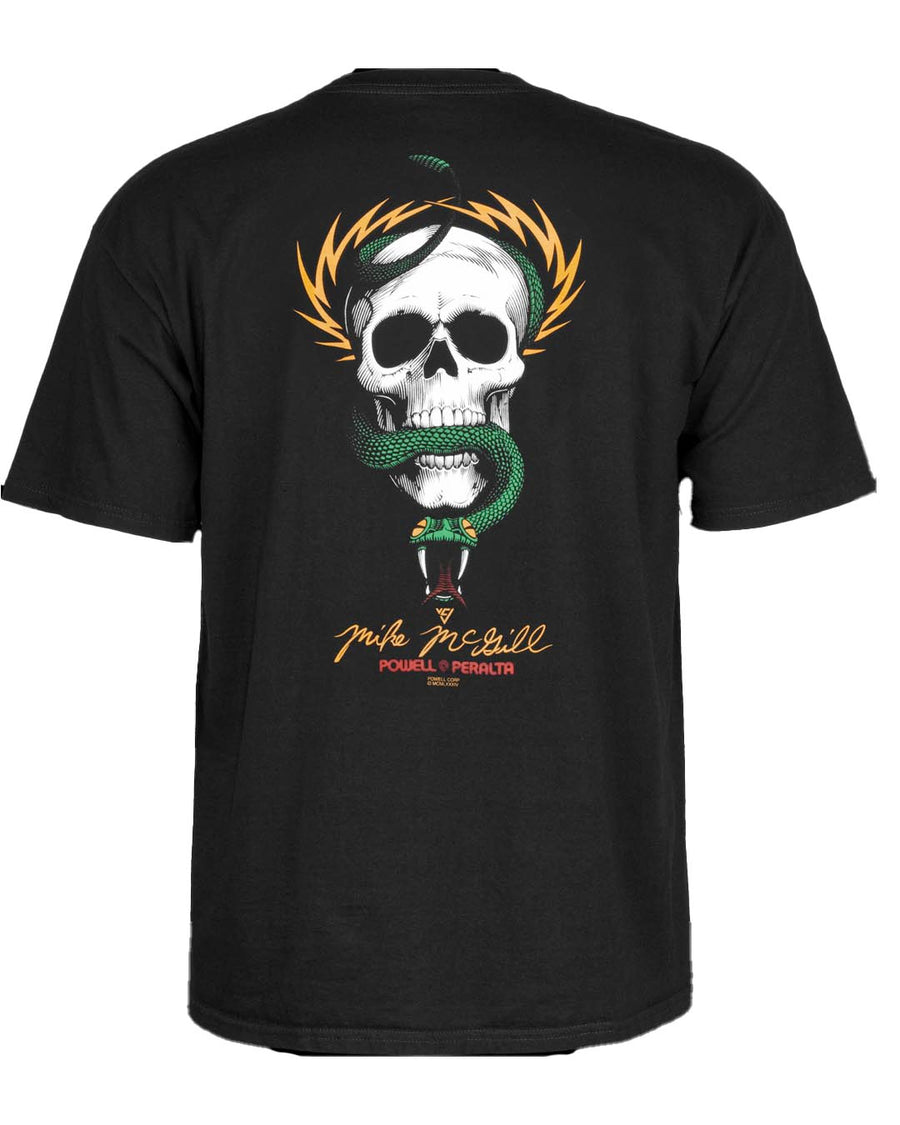 Mcgill Skull & Snake T-Shirt - Black