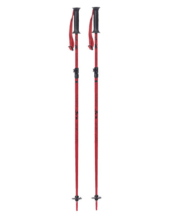 Get Up Ski Poles - Red