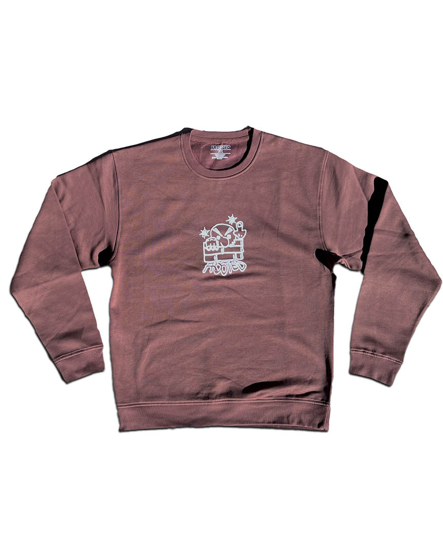 Cotton Ouaté Missed Shot Crewneck - Brown