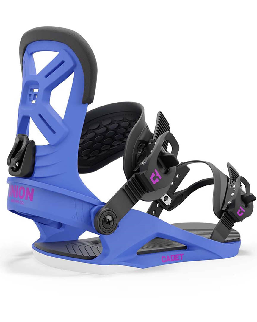 Cadet Kids Snowboard Bindings - Blue 2025