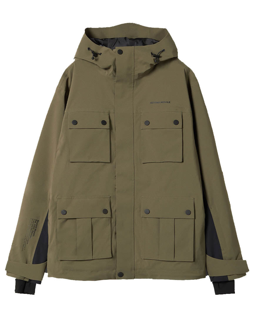 Manteau neige Cargo Jacket 2L - Dark Green