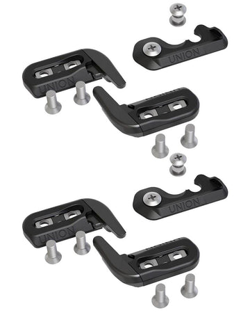 Splitboard Clips and Hooks - Pass Through Holes (Kit)