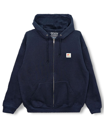 Workless Zip Hoodie - Navy