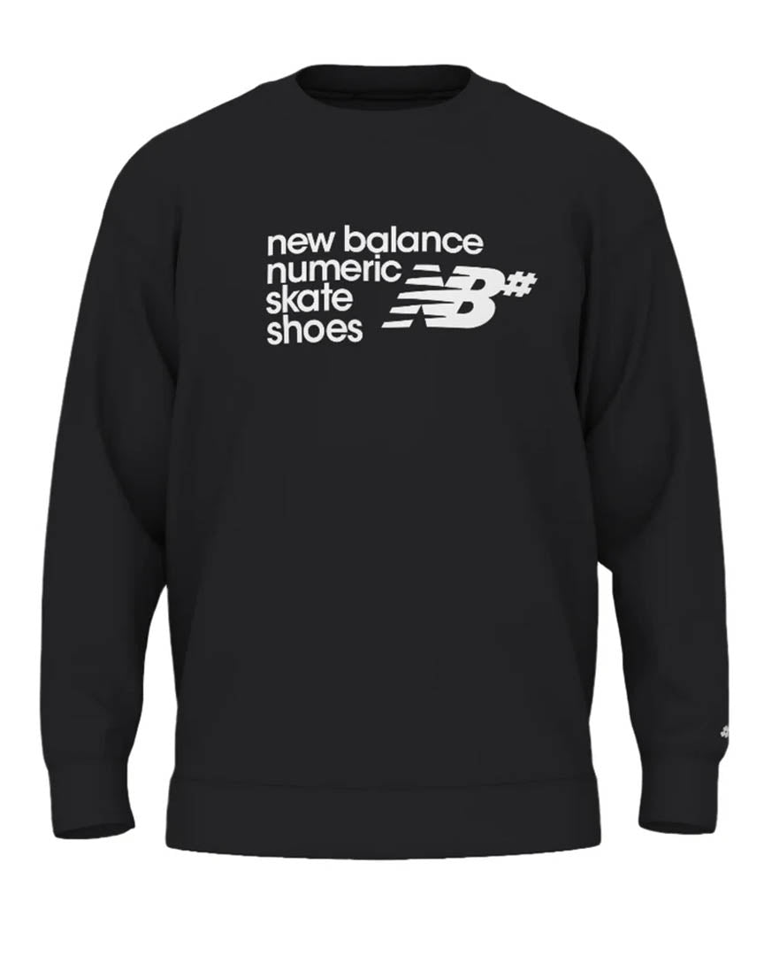 Numeric Logo Sweatshirt - Black