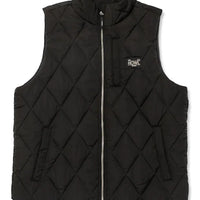 Semi-Puffy Vest - Black