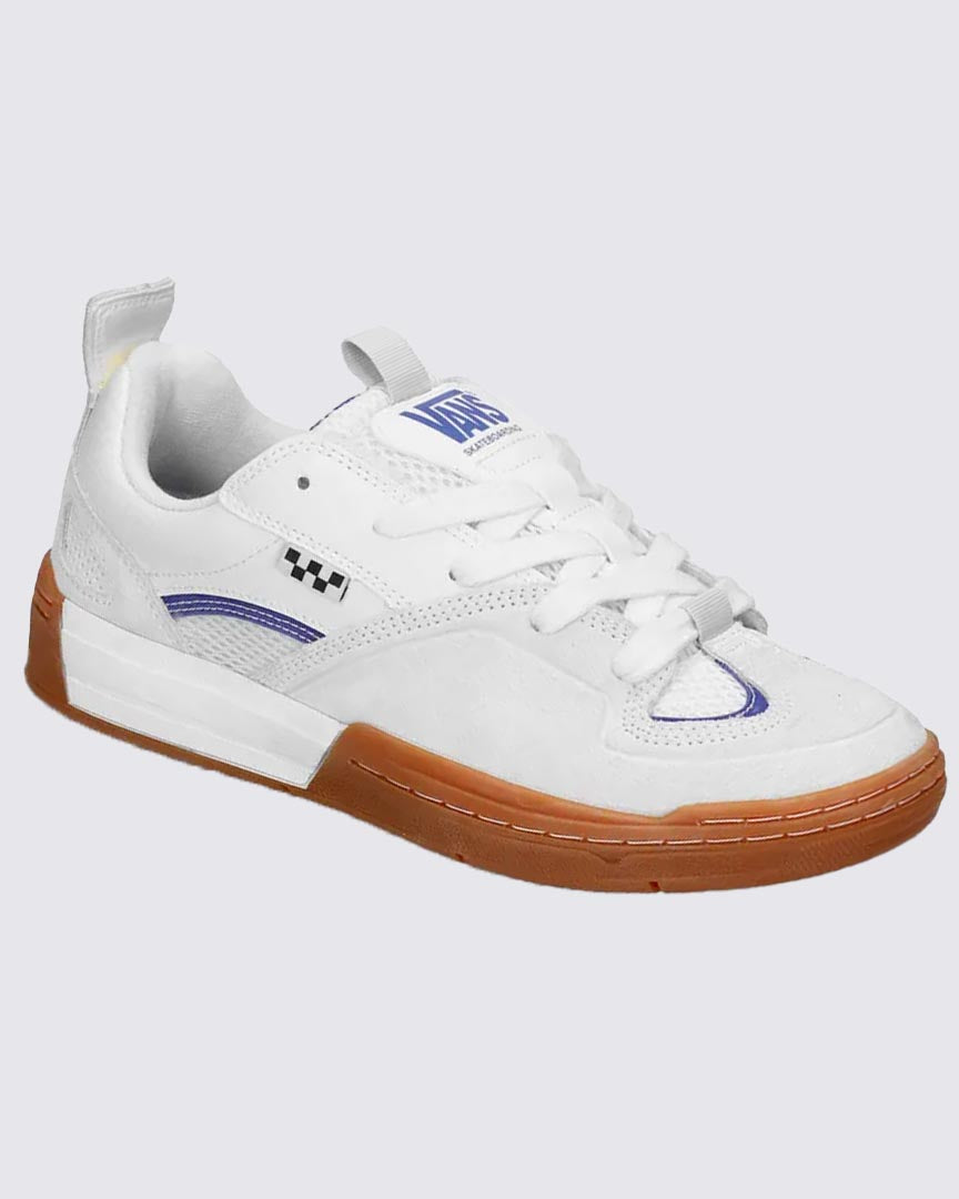 Skate Mixxa Shoes - White/Light Blue